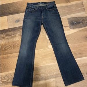 7 for all mankind high waisted bootcut jeans.